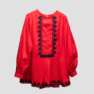 Camisa Rojo con Negro